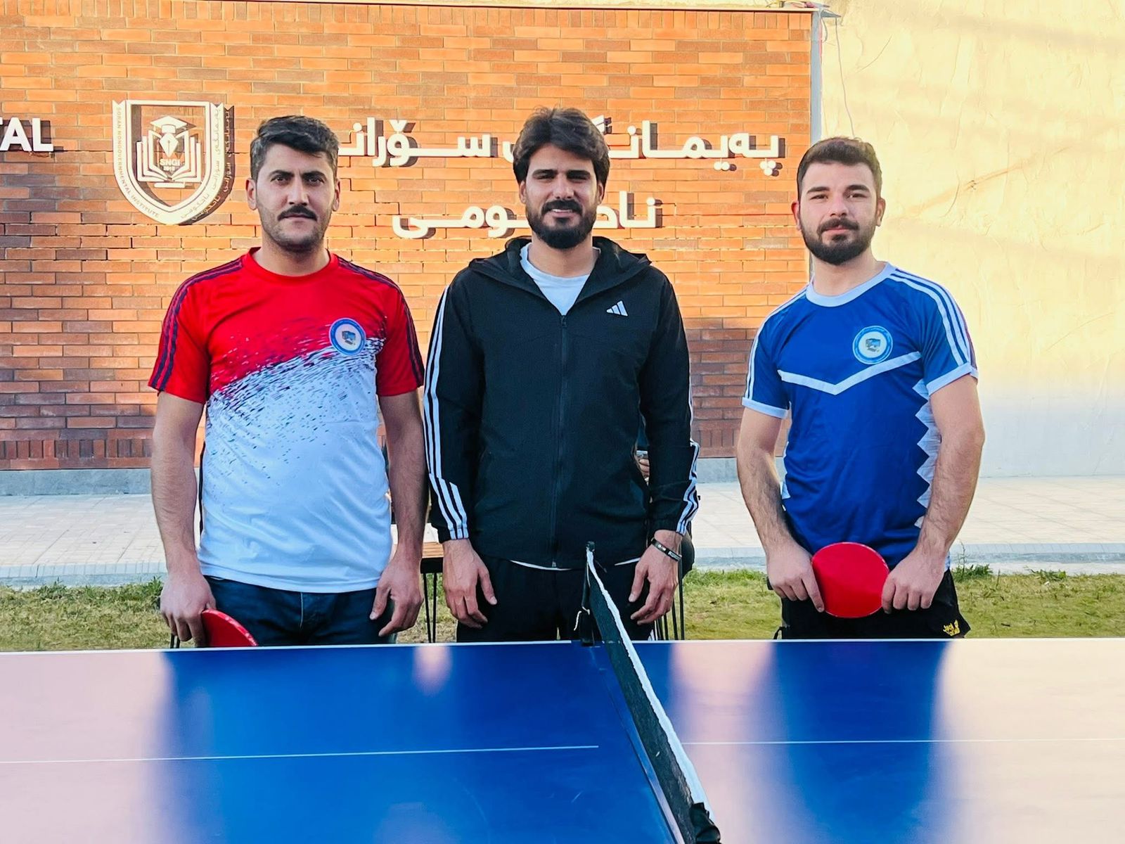 Table tennis tournament activity photo